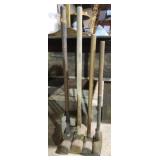 Lot of 4 sledgehammers