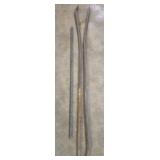 Lot of 3 heavy iron bars