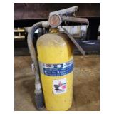 Yellow Badger fire extinguisher
