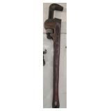 24' Ridge pipe wrench  tool