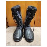 Pair of black boots Men's size 11