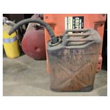 Vintage Metal Gas Jug