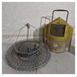 Fish basket and bait bucket