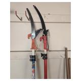 Extended pole saw
