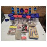 Estate lot of nails screws and more