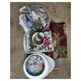Estate lot of misc household items