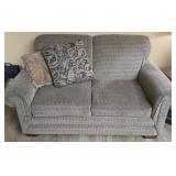 Upholstered Love Seat Couch