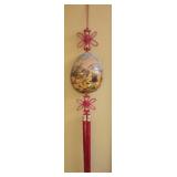 Asian Style Large Handpainted Gourd