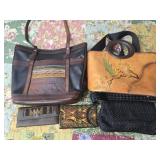 Lot of purses and wallet