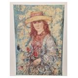 Print of Lovers In Florence by Edna Hibel