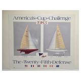 Lot of 2 Americas Cup Challenge Posters