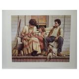 Jim Daly 'Sunday Afternoon' print ***