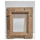 Gold Gilded Wood Carved Frame 8 x 12