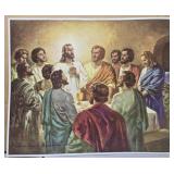 Sallman print of Jesus