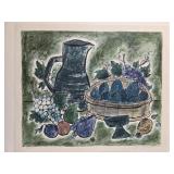 Signed Print of Painting by Artist Unknown