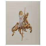 Jim Daly 'The Flying Horse' print ***