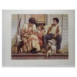 Jim Daly 'Sunday Afternoon' print ***