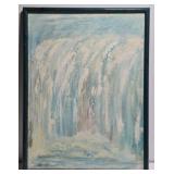 Signed Laura Robinson Werner Painting on Canvas