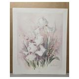 Signed 'Iris' by Barbara Mack print