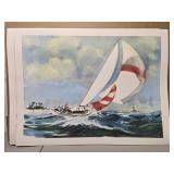 Lot of 11 Frank Lowe prints
