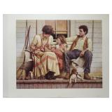 Jim Daly 'Sunday Afternoon' print ***