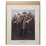 Signed 'The Last Cavalier' by Don Prechtel N.W.R