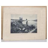 Vintage 'Minet' print