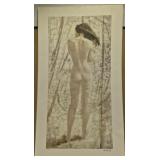 Signed printThe Greenhouse Nude Thornton Utz