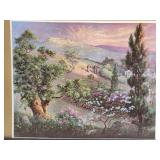 Printed art of ' Road to Emmaus '
