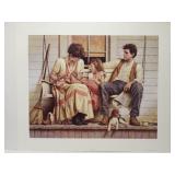 Jim Daly 'Sunday Afternoon' print ***
