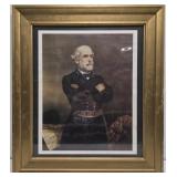 Framed print General Robert E. Lee