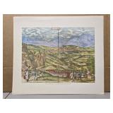 'View of Alhama' by George Braum print