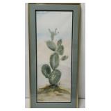 Laura Robinson cactus watercolor painting