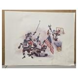 Signed Wayne Wu 'The Gold' print