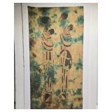 Signed David N Fabric Art