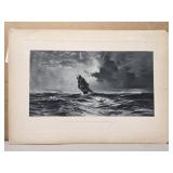Vintage 'The Morning After the Storm' print