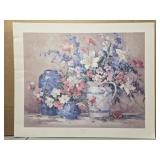 Signed 'Blue Harmony' by Barbra Mock 1230/1250