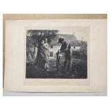 Vintage 'The Grafter' print