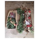Estate lot of Christmas decor