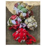 8 handmade bows