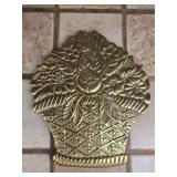 Brass footed trivet