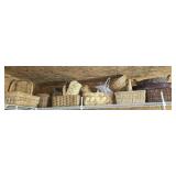 Estate lot of baskets