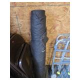 Large roll of felt