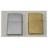 Lot of 2 Zippo Lighters