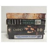 4 VCR tapes