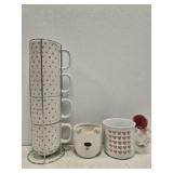 Estate lot of mugs