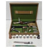 Box with misc items