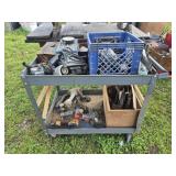 Industrial cart with hardware and more