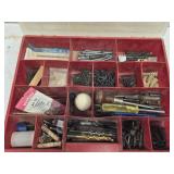 Estate lot of nails and screws