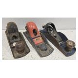 Lot of 3 vintage metal planes